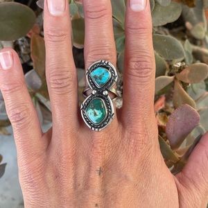 Native American Silver & Turquoise ring